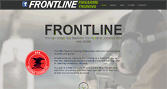 Desktop Screenshot of frontlinefirearmstraining.com
